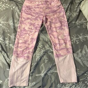 Pink and Purple Camouflage Leggings